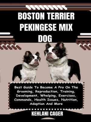 cover image of BOSTON TERRIER  PEKINGESE MIX DOG